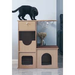Cat Bed Cat Mansion Cat...