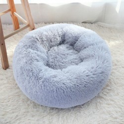 Pet Bed  Round Long Plush...