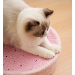 Griffoir pour Chat L.41*H.11cm Fraise
