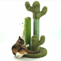 仙人掌现代猫抓柱 三柱款 高53cm