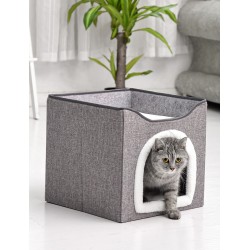 Cat Bed for Indoor Cats,...