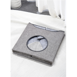 Cat Bed for Indoor Cats, Cat Condo with Reversible Cushions and Large Opening