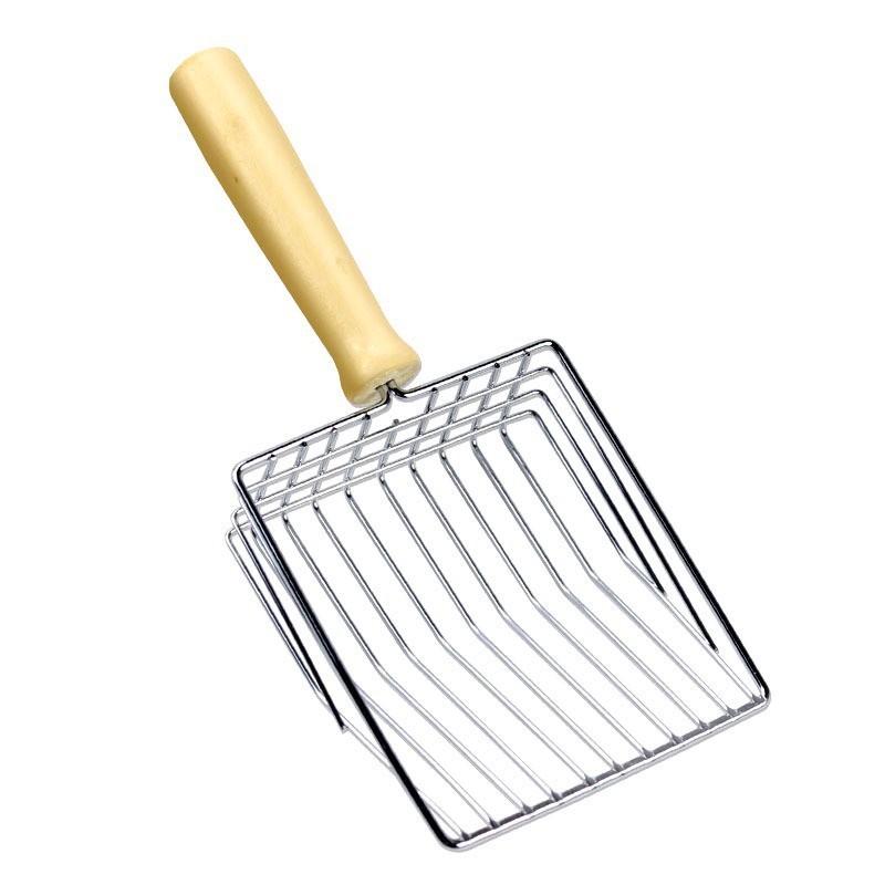 cat litter scoop with base