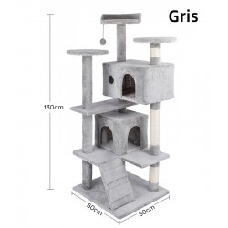 Cat Tree Cat Tower with Scratching Posts, Modern ,2 Condos