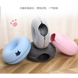 Cat Tunnel Bed, Cat Tunnel Pink