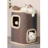 Creative Cat Toy Sisal Big Climbing Scratch Pet Scratcher Post Wood Cat Tree House