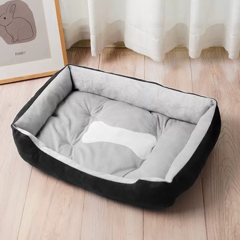 Niche pour Chats et chiens Noir 30*20cm