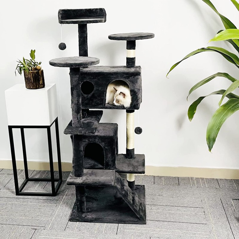 52 in cat tree top