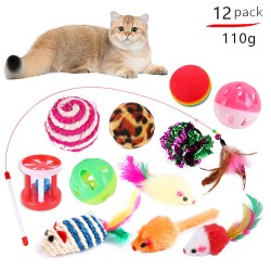 12Pcs Cat Toys Kitten...