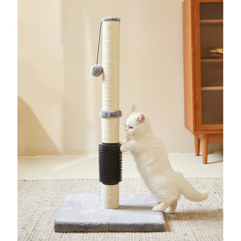 Kitty City Crazy Sisal Scratch Pad for Cats, Large