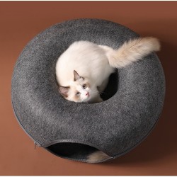 Cat Tunnel Bed, Cat Tunnel 50*20cm Gray