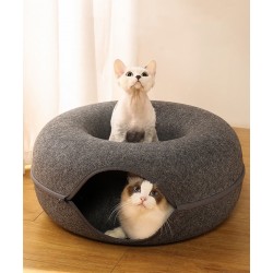 Cat Tunnel Bed, Cat Tunnel 50*20cm Gray