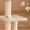 小型剑麻猫爬架 米色