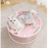 毛垫款猫窝猫吊床 粉色
