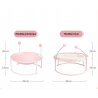 Breathable Cat Summer Cooling Bed With Two Teaser Ball Suit For Kitten Cat Bed