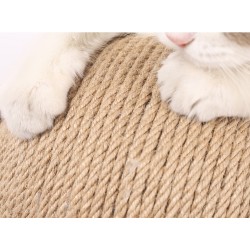 Cat Scratching Ball Exercise Wooden Sisal Rope Ball For Pet Supplies