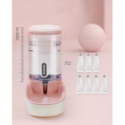 Automatic Pets Gravity Water Set Small Big Dogs and Cats Automatic Water Feeder 3.8L Big Capacity