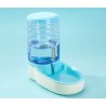 Automatic Pets Gravity Water Set Small Big Dogs and Cats Automatic Water Feeder 3.8L Big Capacity