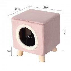 Cat House Square Cat Bed...