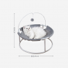 Cat Beds for Indoor Cats-Universal for All Seasons, Fun Cat Nest ，Washable Kitten Bed, Super Soft and Soothing Pet Sofa Bed