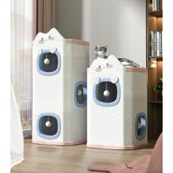 Creative Cat Toy Cat Tree House 36*36*61cm