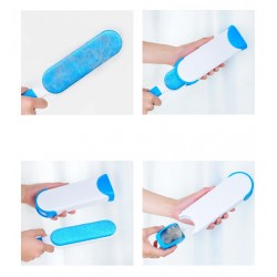 Portable Dust Removal Brush Electrostatic Dust Brush Brush For Pet Hair Sofa Dust Brush Dual-use Magic Brush