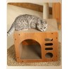 电视机猫窝猫抓板