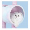 Cat Tree, Creative Unicorn Shaped cat Scratching Frame, Tunnel cat Playhouse, Kitty condo with Amusing Stick.