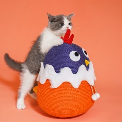 Durable Cats Tumbler Toy Interactive Intelligence Amusement Kitten Toys Cats Scratching Ball Indoor Playing Activity Centre