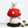 红伞伞蘑菇 猫爬架