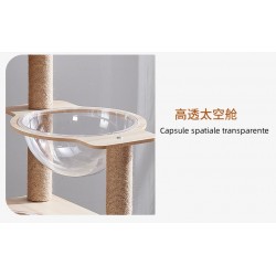 大型猫爬架 太空舱猫窝 55*40*132cm