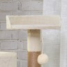 Grand Arbre à Chat plusieurs étages 60*50*185cm Beige