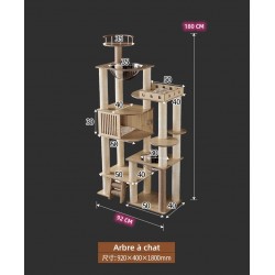 Modern Luxury Cat Tower Large Cat Tree