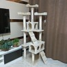 超大型多层猫窝猫爬架 米色 70cm*50cm*170cm