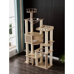 Grand Arbre à Chat en bois...