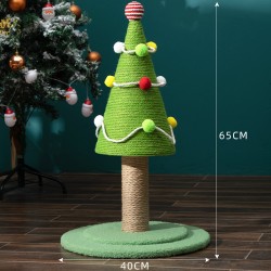 Griffoir et Arbre à Chat sisal Sapin de Noël