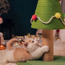 Griffoir et Arbre à Chat sisal Sapin de Noël