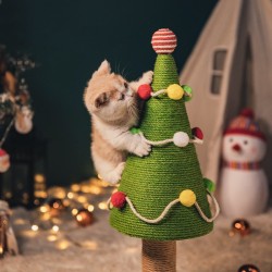Griffoir et Arbre à Chat sisal Sapin de Noël