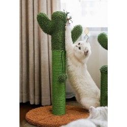 Griffoir pour Chat L.40*H.65cm Cactus