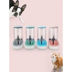 Automatic Pets Gravity Water Set Small Big Dogs and Cats Automatic Water Feeder 3.8L Big Capacity