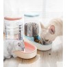 Automatic Pets Gravity Water Set Small Big Dogs and Cats Automatic Water Feeder 3.8L Big Capacity