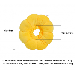 太阳花伊丽莎白圈 宠物项圈