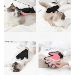 Gant de brossage, toilettage pour poils animaux de compagnie