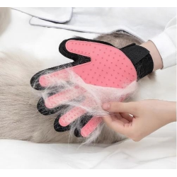 pet grooming gloves