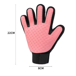 Gant de brossage, toilettage pour poils animaux de compagnie