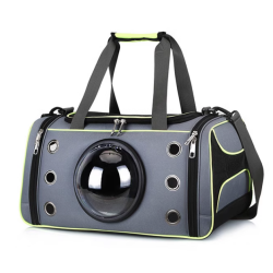 Sac de transport à main pour animaux de compagnie à bulles de capsule spatiale 41X25X24cm