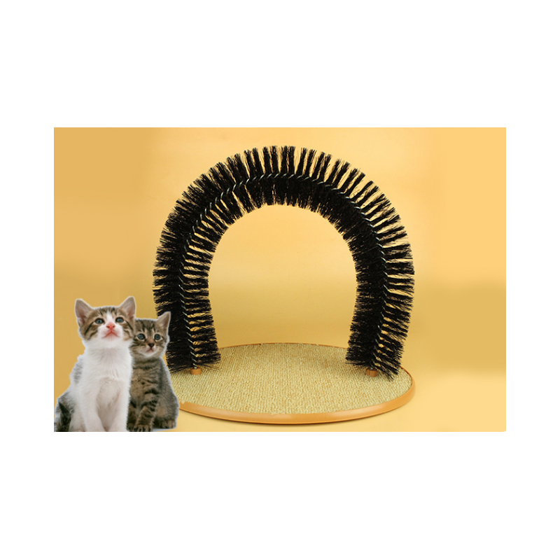 猫抓板拱桥蹭毛器