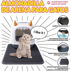 双层猫砂垫 黑色