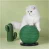 Funny Cactus Cat Scratching Post pet Scratch Post Cat Interactive Toys with Hanging Ball